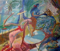 Stephan Velten: Café Rosa, 1984