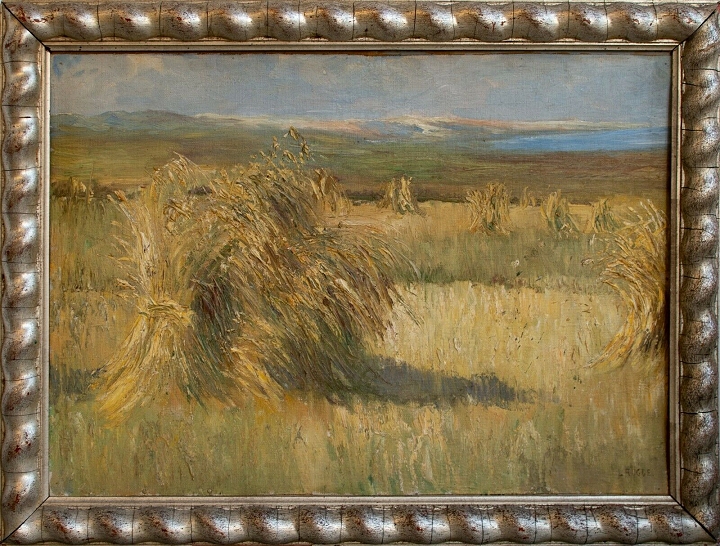 Lisel Rogge: Kornfeld, 1918