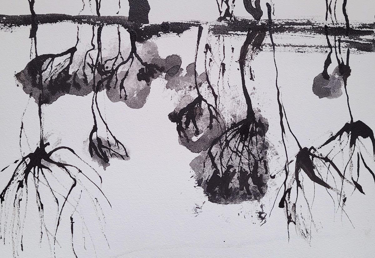 Werk aus der Ausstellung H2O 5