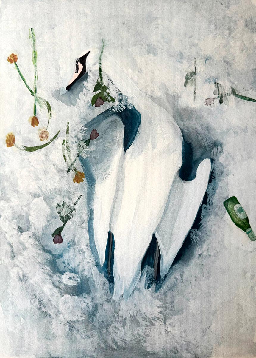 Werk aus der Ausstellung H2O 6